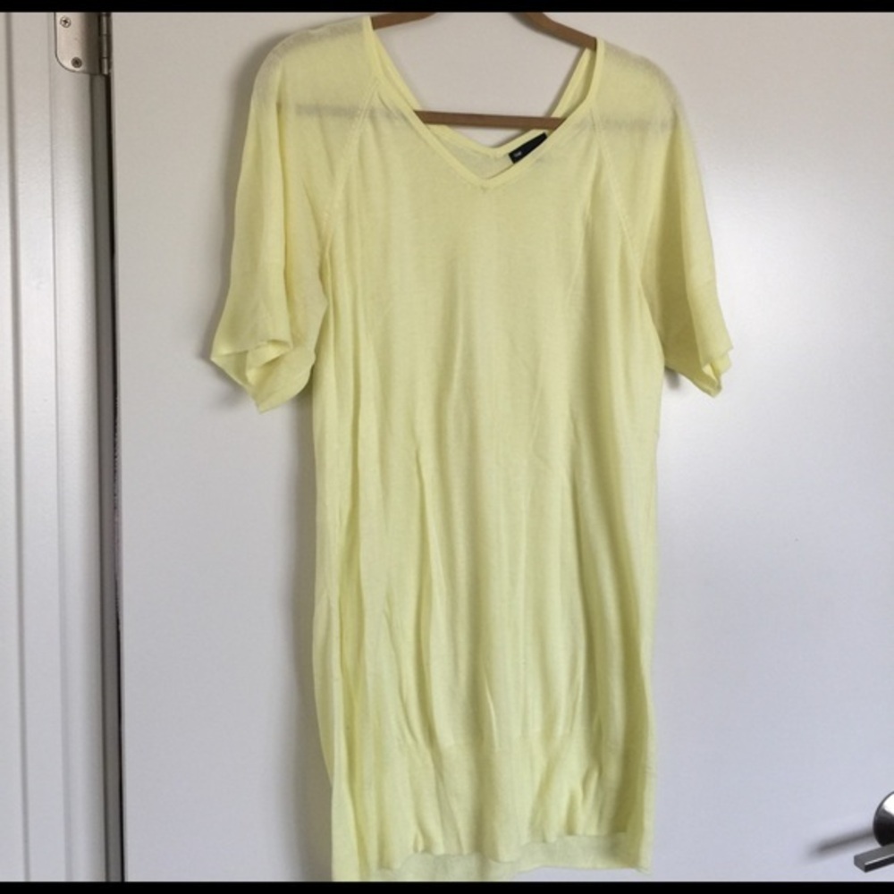 Like new! Sheer long top